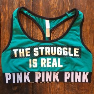 PINK sports bra